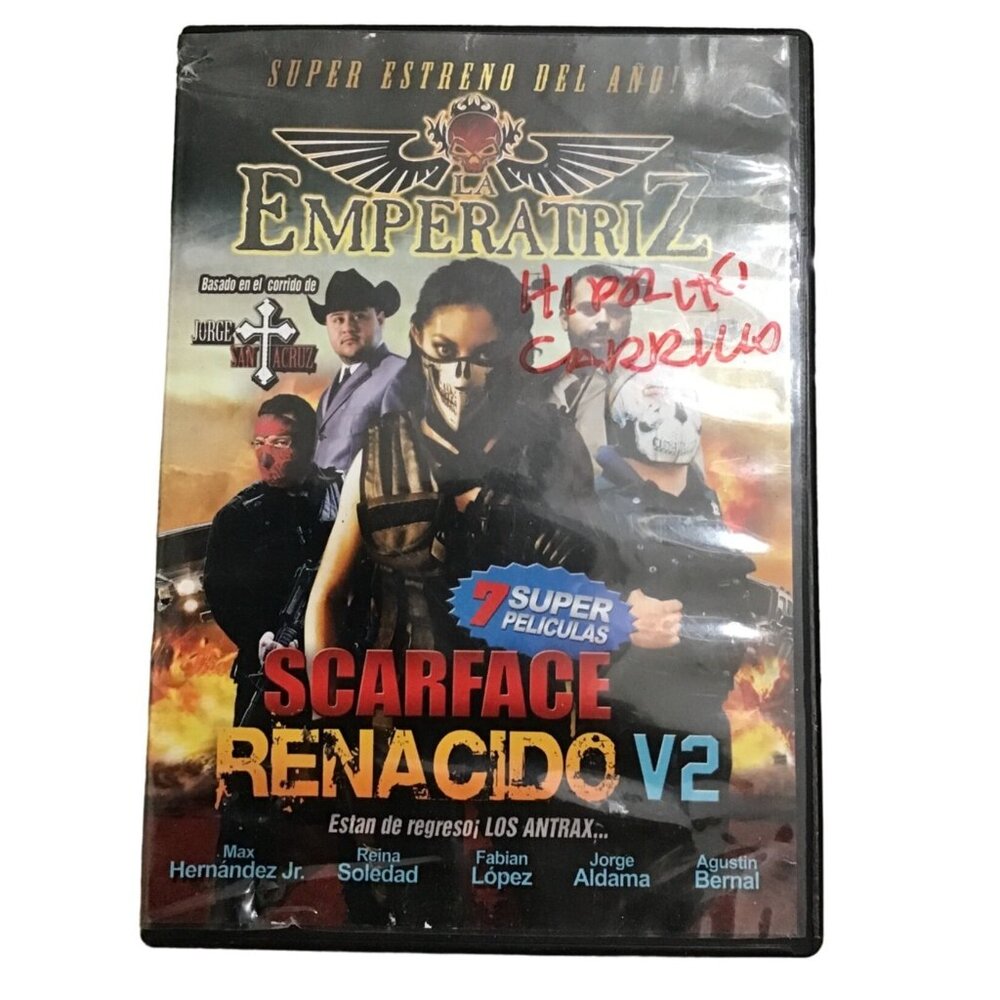 DVD- SUPER EXTRENO CON 7 PELICULAS SCARFACE RENACIDO VOLUMEN 2
